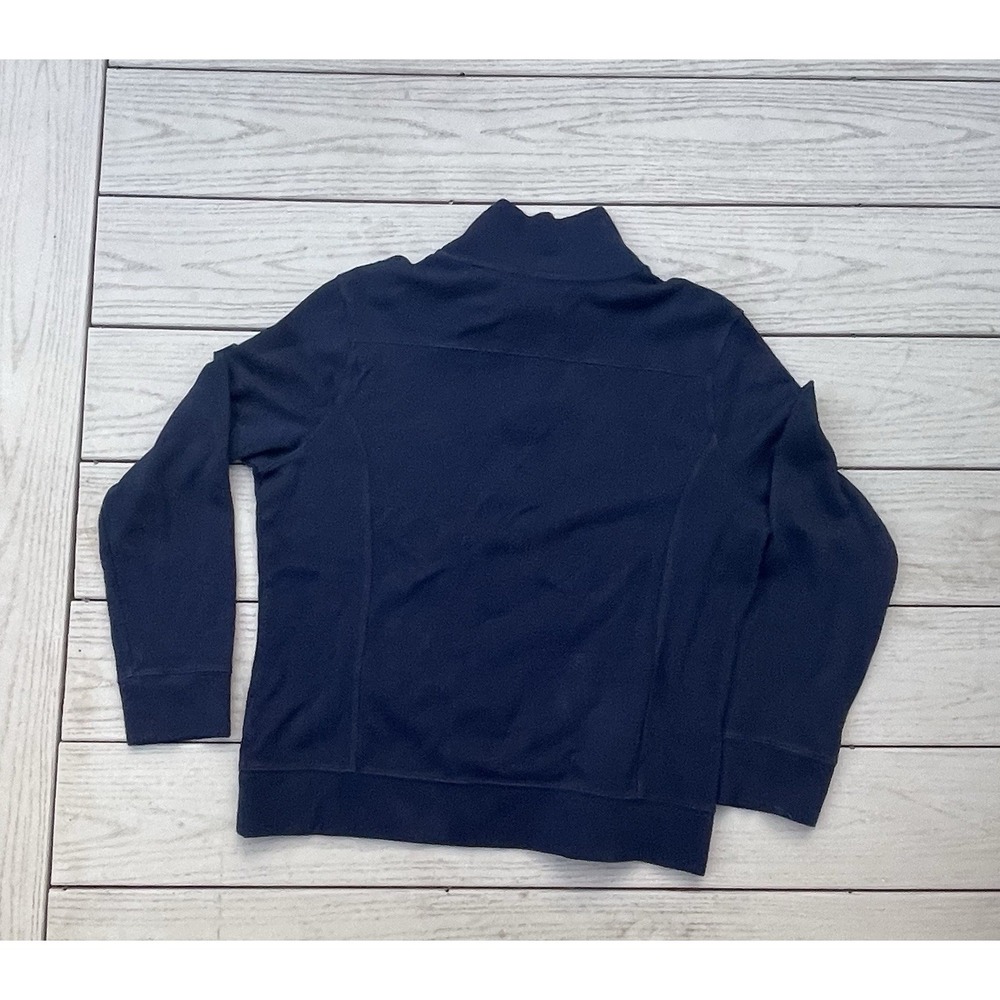 Lauren Ralph Lauren Sweater Navy‎ Silver Button Pullover Women's Size XL
